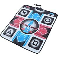 Yosoo Health Gear Dance Game Mat- Dance Pad Controller con Cable USB- Multifunctional Dancing Mat para PC